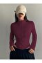 Rover Basic Slim Fit Zip-Up Blouse with Finger Detail - 2