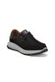 Genuine Leather Nubuck Men's Casual Shoes Black Lightly Stitched Sole - 4