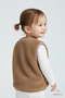 2-Piece Welsoft Vest Set for Baby Girls, Plush Soft Winter Vest with Teddy Bear Embroidery, Snap Fasteners, Casual - 8