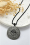 Hat Ayetel Kürsi & Süleyman Sealed Prayer 60cm Thick Chain 316L Stainless Steel Necklace