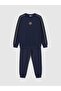 Navy Blue Fenerbahçe Printed Boys' Tracksuit Set from Güli̇s Gi̇yi̇m