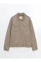 Lcw Vision Brown Slim Fit Shirt Collar Men's Jacket - 6