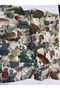 Khaki Brush Collection Floş Viscose Scarf 100 X 100 cm - 2