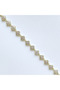 Stone-Encrusted Big Clover Waterway Bracelet - 2