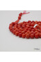 Natural Red Tunisian coral rosary , 81 beads , 22 g , size 5/6mm - 4