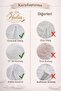 8 Pieces Throw Pillow Mattress Inner Cover Liner Cover Cotton Soft Texture Zippered 45*45 cm or 43*43 cm - 2