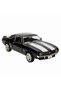 1:32 German Classics Series Die Cast Pull-Back Model Car - 1969 Chevrolet Camaro Black - 3