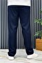 Men's Summer Fabric Baggy Trousers with Elastic Waist - 6