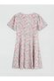 Trendlucky Double-Breasted Collar Floral Waist-Fitted Mini Dress - 5