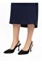 New Season 9cm Thin Heeled Wedding Engagement Stylish Women's Shoes with Open Back and Side Buckle - 4