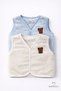 2-Piece Welsoft Vest Set for Baby Boys & Kids, Plush Soft Winter Baby Vest with Snap Fasteners, Casual - 2