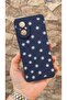 Realme 12 Lite Compatible Mini Daisy Patterned Silicone Shock Absorbing Classic Protected Rubber Case