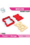 Love Bear - Valentine's Day |   Cookies - Sugar Dough - Play Dough Mold Set