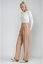 Stylish Office Style High Waist Faux Leather Trousers 0109 - 3