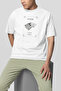 Westeros Haneler Series Oversize T-Shirt |   Unisex 100% Cotton White Printed Design Tee - 4