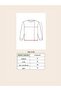 Oversize Comfortable Fit Knit Sweater with Lettering 1418 - 8