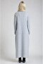 V-Neck Side Slit Knitwear Maxi Dress 2019 - 7