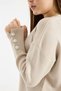 Soft Textured Stone Detailed Knitwear Double Set - 7