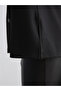 Lcw Modest Black Oversize Women's Shirt Jacket - 5