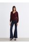 Özmarka New Season Double-Breasted Collar Women's Knitwear Sweater - 2