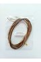 1 mm 1 Meter 6 Colors Waxed Cord (Total 6 Meters) Saddler Leather Sewing Necklace Bead Jewelry Design Bracelet Cord - 4