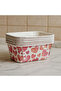 Rectangular Paper Trays Decorated with Hearts