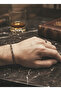 Copper Bracelet and Copper Ring with Antique Chain Detail Model - 2
