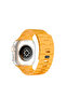 Mey Import ®   Watch 49mm Wowen Cord - Yellow - 3