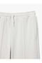 Lace-Up Viscose Blended Gray Boys' Sweatpants 6Skb40090Tk - 3