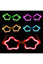 Star Glow Party Glasses 12 Pieces