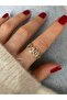 Limited Edition - Women's Ring with Drop Stones and Bottom Adjustment - 4