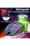 Nexahive X801 Wireless Gaming Mouse, Ergonomic Design, Honeycomb Rainbow LED Backlight, 7 Programmab - 4