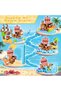 100PCS Build Pirate Magnetic Blocks Building Cube Toys for Kids Boys Girls Ages 3 4 5 6 7 8 9 - 3