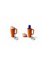 Keychain Lipstick Carrying Case – Mini Lipstick & Lip Balm Box with Cup Design