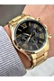 Yellow Color Steel Cord Men's Wristwatch - 4