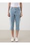 Lcwaikiki Classic Dar Fit Women's Jean Capri (S5) - 2