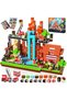 100PCS Fire Truck Magnetic Building Cube Game Toys for Boys & Girls Age 3-4,5-8 9 10