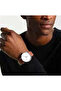 Unisex Tan Fabric Watch, White Dial | Tw2r62000 - 4