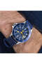 Men's Blue Silicone Watch, Brass Case | Tw2r60700 - 5
