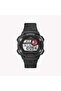 Men's Black Resin Watch, Digital Dial | T49977