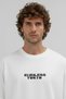 Men's Oversize Front and Back Printed T-Shirt - 4