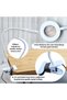 5X Led Desk Lamp with Glass Magnifier - Repair and Hobby Lamp with 3 Color Modes - 4