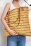 Handmade Paper Rope Weave Straw Beach Bag – Casual Shoulder Bag with Leather Strap - 3