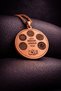 Men's and Women's Copper Necklace with 8 Protective Prayers: Ayetel Kürsi, Seal of Solomon, Kitmir Prayer, Copper Chain - 3