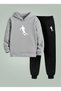 Sweatshirt - Tracksuit Set for Kids Boys (Hooded) Chalim Printed 3 Thread Threaded