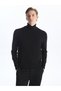 Rmz Gi̇yi̇m Farkiyla Fisherman Roba Collar Long Sleeve Men's Knitwear Sweater