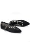 (Gedik Paşalı) Troklu Daily Women's Flat Shoes Black