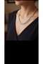 Bohemian Inspired Antique Silver Color Women's Necklace
