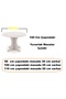 Luxury Pvc Coated Wipeable Waterproof Transparent Oilcloth Round Tablecloth 150cm - 2