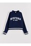 I Zero Roba Yaka New York Embroidered Girls' Knitwear Sweater from Freezen Store - 2